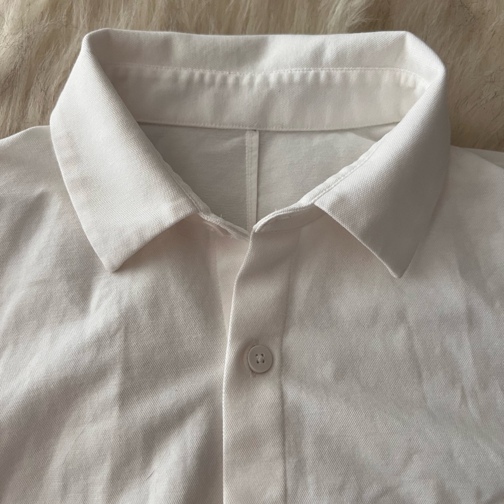 lululemon athletica White Button Down Shirt - Picture 5 of 15